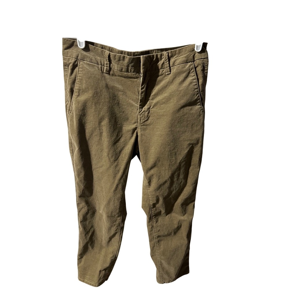 Vince Corduroy Pants Womens Size 6 Casual Khaki Tan Classic - Picture 3 of 7